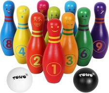 Bowling kinder holzspielzeug - bowling,