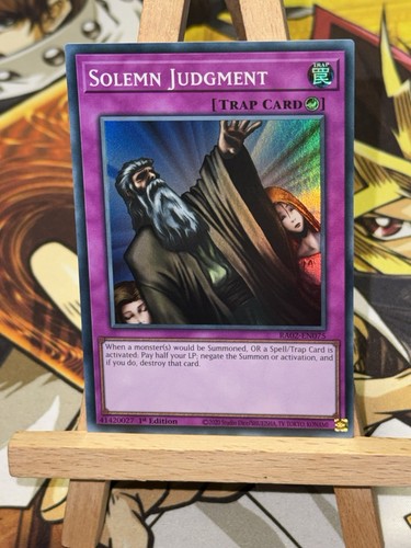 Yugioh solemn judgment - judgment, (v.1)