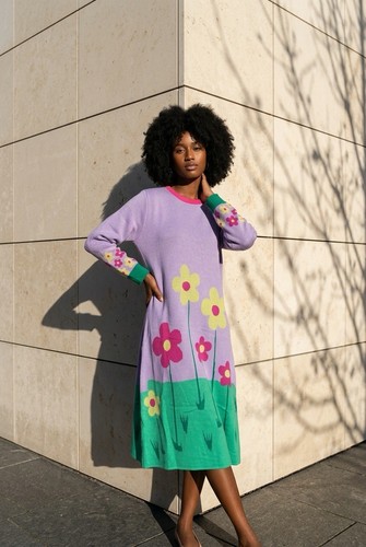 Julyliebe strickkleid blumen - julyliebe,