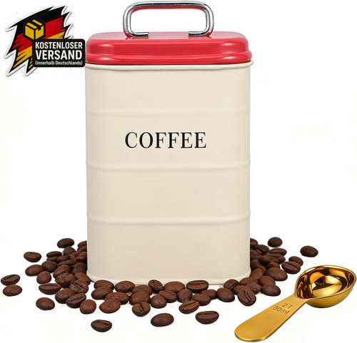 Luftdichte kaffeedose mit - luftdichte, 1,2l