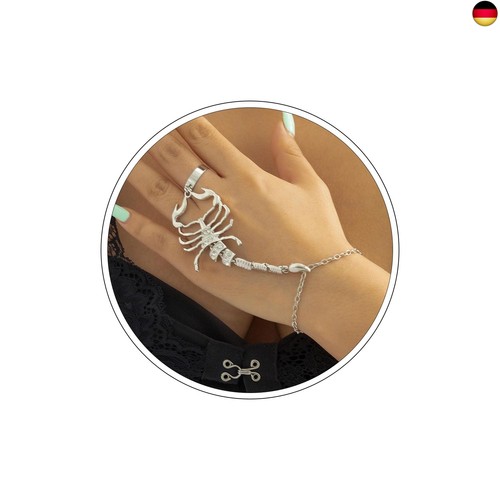 Skorpion finger ring kette - ring, &