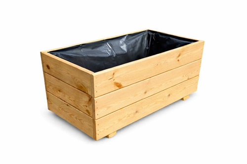 Pflanzkasten aus holz kübel - pflanzkasten,