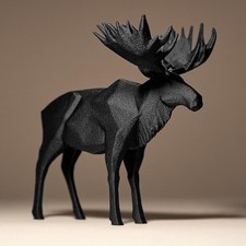Moose Decor Statue | Elch