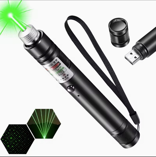 Grüner laserpointer schwarz - grüner,