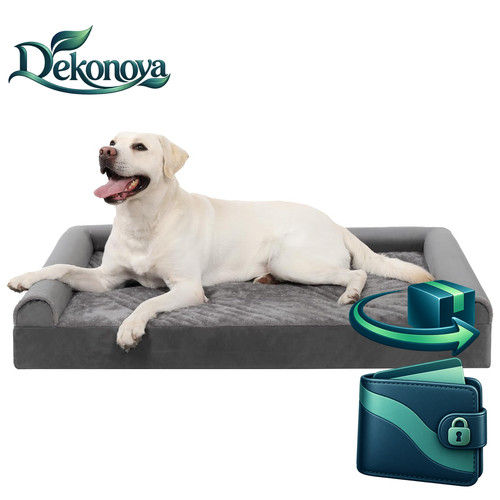 Hundebett orthopädisch grau - orthopädisch,