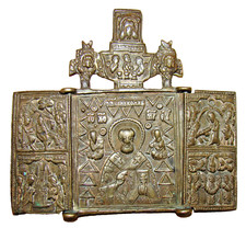 Orthodoxe Reise Ikone 19. Jh