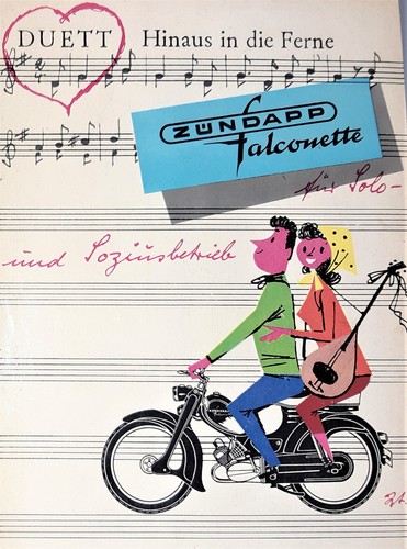 Falconette zündapp werbung - falconette,