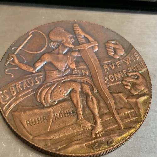 Satirische karl goetz medaille - satirische,