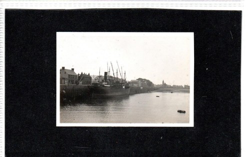 Vintage foto schiff fermaine - schiff, "fermaine"