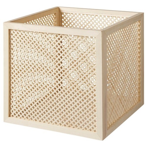 Natur holz aufbewahrungsbox - natur,