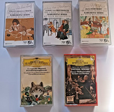 Klassik für Kinder Bach Schubert Beethoven Karlheinz Böhm, Loriot MC Kassette