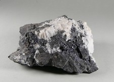 Historisch! Stufe mit Bleiglanz-Kristallen / Zeche Christian Levin, NRW