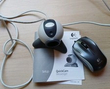 Logitech QuickCam  mit  Logitech Maus