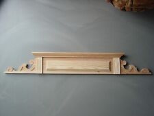 Spiegelaufsatz-Buffetaufsatz-Bekrönung-Regalaufsatz-Bekrönung-40-629 TANNE - NEU