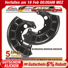 2x Bremsankerblech Abdeckblech