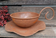 ❤  Rostige kleine Tasse zum bepflanzen  Vintage Usedlook Rost  Deko  Pflanze  ❤