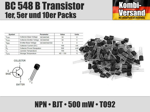 548 bipolar transistor - bipolar,