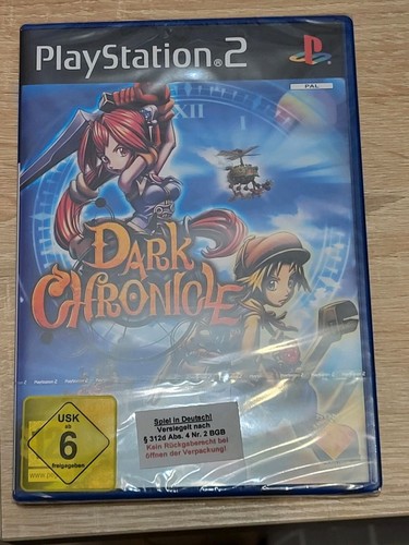 Dark chronicle ps2 new sealed - chronicle,