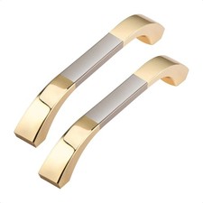 6 Stück Möbelgriffe Gold