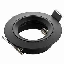 Einbau Strahler Rahmen schwarz