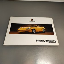 Betriebsanleitung PORSCHE  BOXSTER BOXSTER S  2003 2004 Bordbuch Handbuch