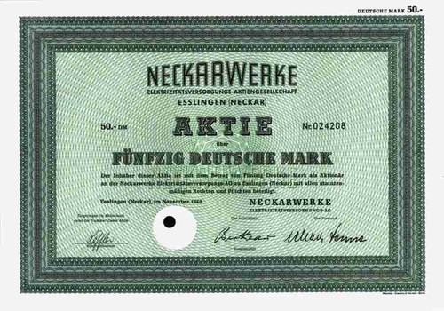 Neckarwerke 1969 esslingen - neckarwerke,