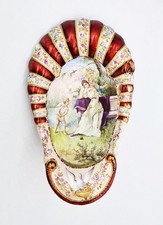 EDLE WIENER EMAILLE SCHALE IN