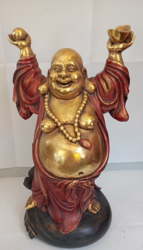 Lachender buddha hoch - buddha,