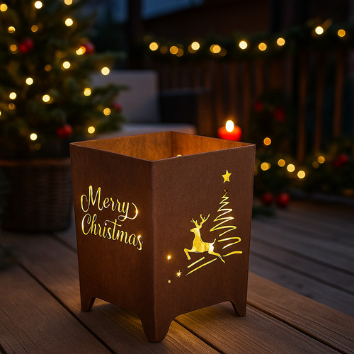 Feuerkorb merry christmas - feuerkorb,