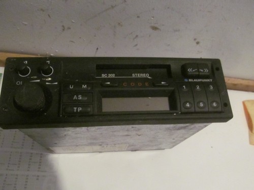Radio blaupunkt opel 202 - radio,