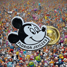 Sammler Pin - Comic Figuren - Disneyana "Florida"
