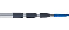 LEWI Alu Teleskopstange 600 cm 4x150cm für Glasreinigung Fensterreinigung 6,0 m