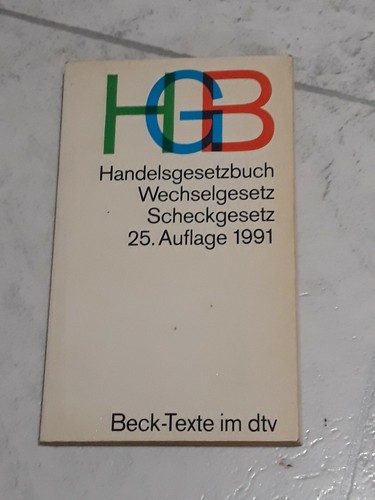 Handelsgesetzbuch von - handelsgesetzbuch, (hgb)