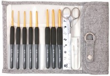 Tulpe Etimo Silber Häkelnadel Set TES-002 - Original Tulpe