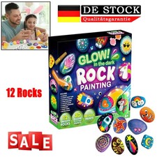 12 X Steine zum Bemalen DIY