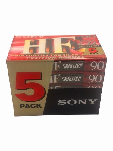Sony audiokassetten 5er - 90,