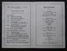 Menükarte  M.S. Wilhelm Gustloff Bordessen 14. August 1939 letzte ziviele Fahrt