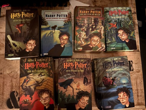 Harry potter bücher 7 - harry, 1-7