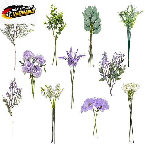 Künstliche blumenstrauß set - künstliche,