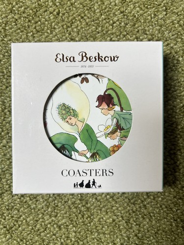 Elsa beskow coasters 4er - elsa,