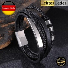 Herren armband schwarz - herren, echtes