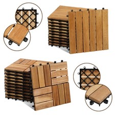 Holzfliesen Holzterrasse