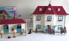 Schleich Horse Club 42416 Großer Pferdehof mit Wohnhaus Stall in OVP * Komplett