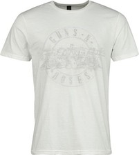 Guns N' Roses T-Shirt Herren Watercolour Bullet weiß Band-Merch, Bands