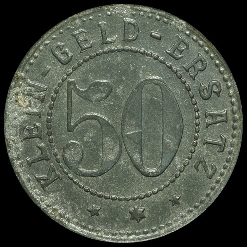 Notgeld pfennig 1918 - 50, ⌀