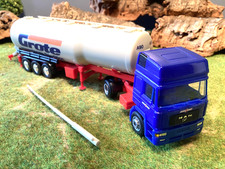 AWM LKW Tank Siloauflieger Spedition Grote MAN Zugmaschine 1:87 H0