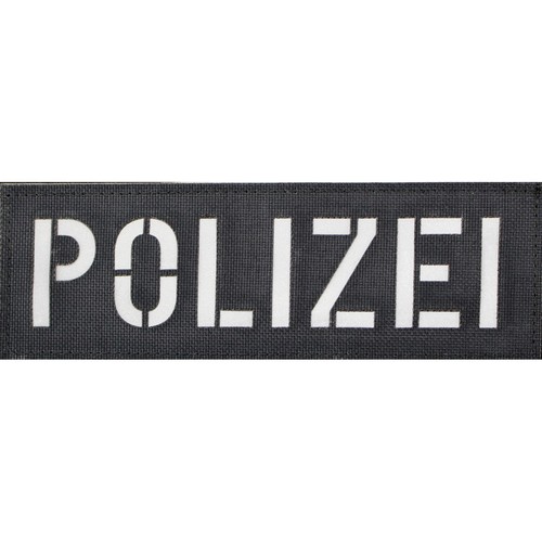Polizei patch cm - x, groß