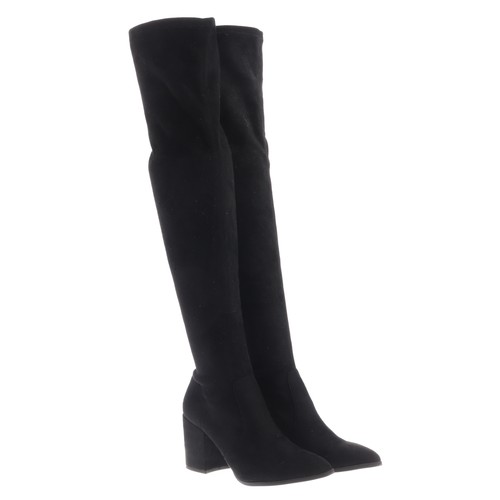 Overkneestiefel steve madden - overkneestiefel,
