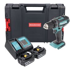 Makita DDF 482 SFJ-R Akku Bohrschrauber 18V 62Nm + 2x Akku 3 Ah + Lader + RHINO