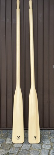 Paar holz ruderriemen - holz,